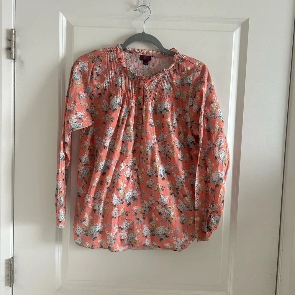 J Crew Liberty of London Josephine Floral Blouse